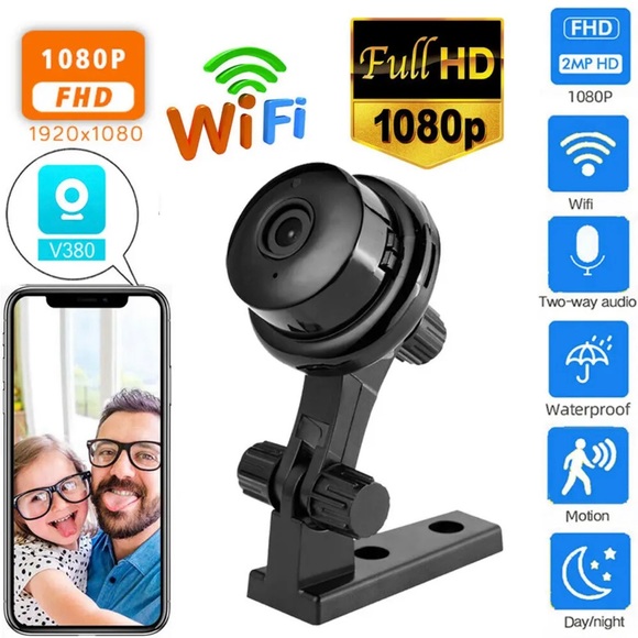 V380 Camera 1080P Wireless IP Home Security CCTV Mini HD Cam WiFi Night Vision - Picture 11 of 16